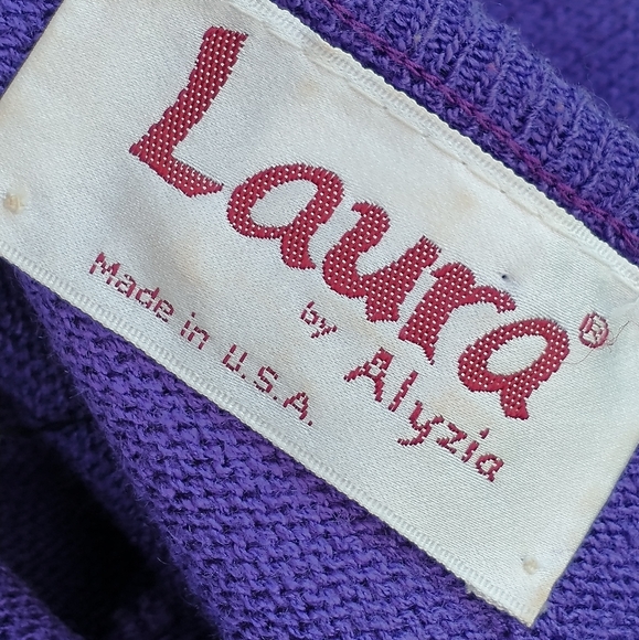 Laura by Alyzia Purple Sweater and Skirt - Picture 11 of 11